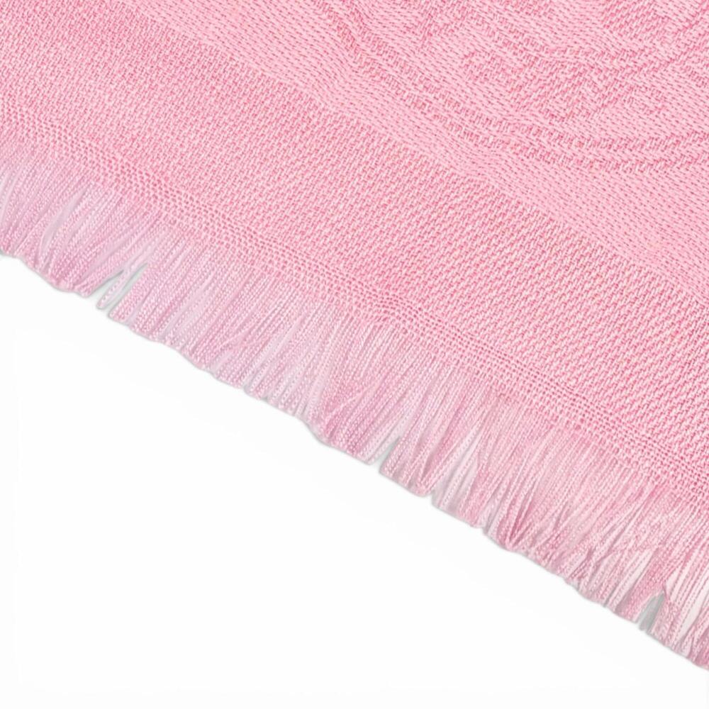 HERMES Pink Silk Scarf - Picture 5 of 8